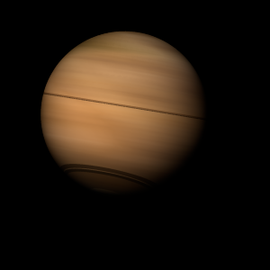 The artist's impression of 2MASS J0004-6410 artist's rendition