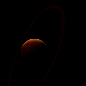 The artist's impression of 2MASS J0139+8110 artist's rendition