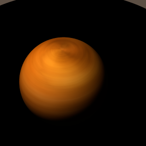 The artist's impression of 2MASS J0511-4903 b artist's rendition
