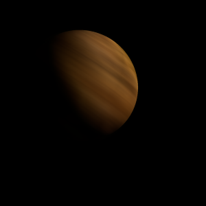 The artist's impression of 2MASS J0535-0522 b artist's rendition