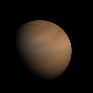 The artist's impression of 2MASS J0535-0546 b artist's rendition