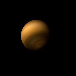 The artist's impression of 2MASS J0735+2720 b artist's rendition