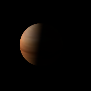 The artist's impression of 2MASS J1036-3441 artist's rendition