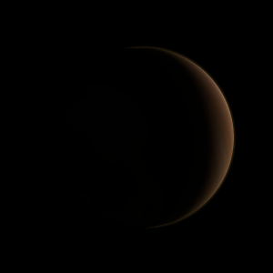 The artist's impression of 2MASS J1326-2729 artist's rendition