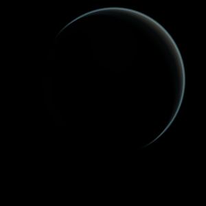 The artist's impression of 2MASS J1341-3052 b artist's rendition