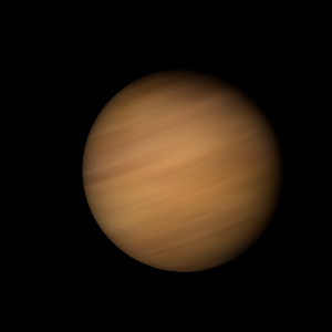 The artist's impression of 2MASS J1411-2119 artist's rendition