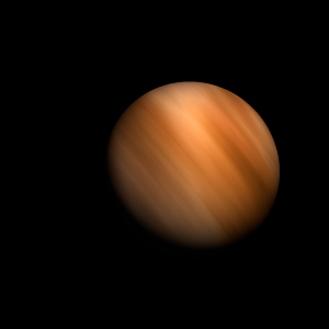The artist's impression of 2MASS J1422+2215 artist's rendition