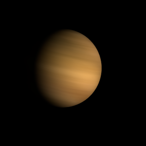The artist's impression of 2MASS J1426+1557 b artist's rendition