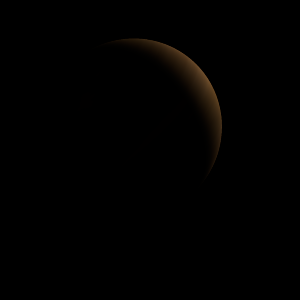 The artist's impression of 2MASS J1547-2423 b artist's rendition