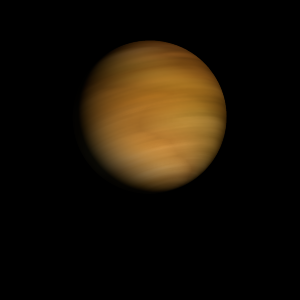 The artist's impression of 2MASS J1711+2232 b artist's rendition
