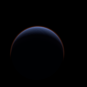 The artist's impression of 2MASS J1935-2846 artist's rendition