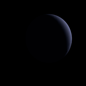 The artist's impression of 2MASS J2013-2806 artist's rendition