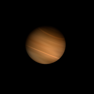 The artist's impression of 2MASS J2104-1037 artist's rendition