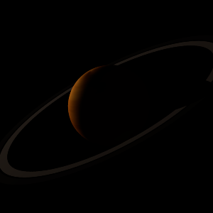 The artist's impression of 2MASS J2202-5605 artist's rendition