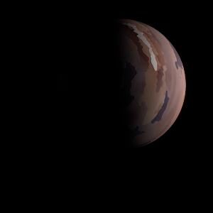The artist's impression of 75 Cet Ab artist's rendition