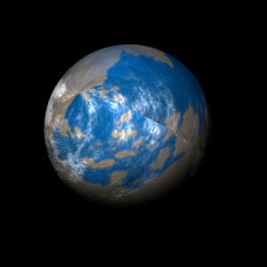 The artist's impression of BD-06 1339 e artist's rendition