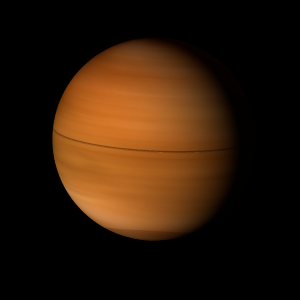 The artist's impression of CD-41 1115 b artist's rendition
