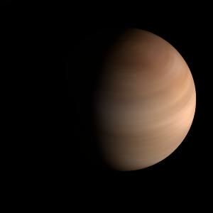 The artist's impression of CFBDS J0226-0728 artist's rendition