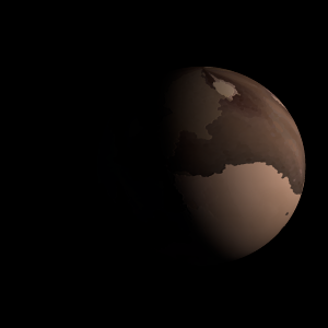 The artist's impression of chi Sco b artist's rendition