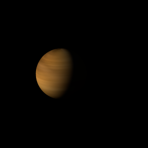 The artist's impression of CWISE J0619+3446 b artist's rendition