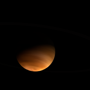 The artist's impression of FLMN J0541287-0155264 artist's rendition