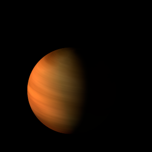 The artist's impression of FLMN J0541345-0152135 artist's rendition