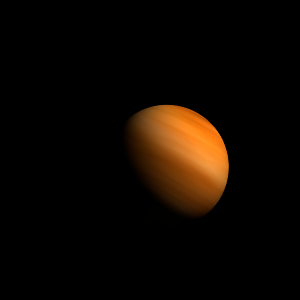 The artist's impression of FLMN J0541501-0151180 artist's rendition