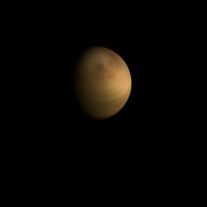 The artist's impression of G 73-59 b artist's rendition