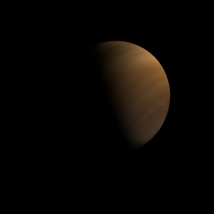 The artist's impression of GJ 1001 C artist's rendition