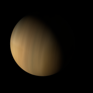 The artist's impression of GJ 3222 Ac artist's rendition