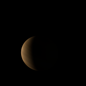The artist's impression of GJ 569 Bb artist's rendition
