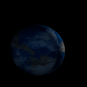 The artist's impression of HD 101581 b artist's rendition