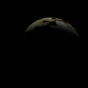 The artist's impression of HD 102956 Ab artist's rendition