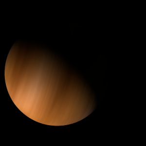 The artist's impression of HD 115954 Ab artist's rendition