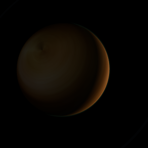The artist's impression of HD 128717 b artist's rendition