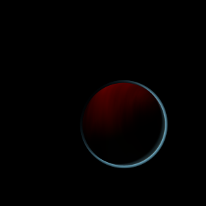 The artist's impression of HD 135344 Ab artist's rendition