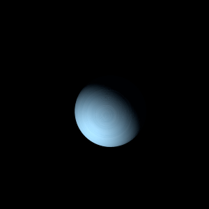The artist's impression of HD 145934 Ab artist's rendition