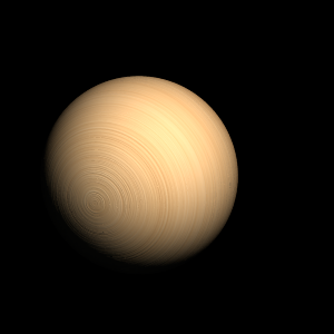 The artist's impression of HD 155918 Ac artist's rendition