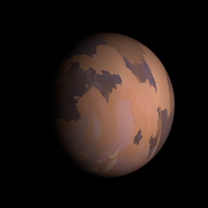 The artist's impression of HD 202696 Ac artist's rendition