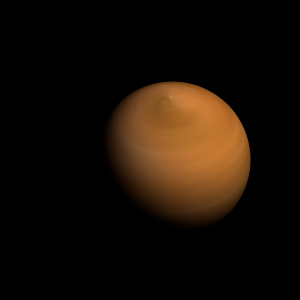 The artist's impression of HD 203771 b artist's rendition
