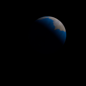 The artist's impression of HD 205158 b artist's rendition