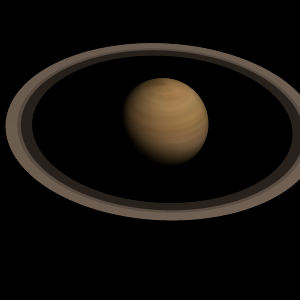 The artist's impression of HD 213519 Ac artist's rendition