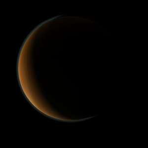 The artist's impression of HD 217786 Ab artist's rendition