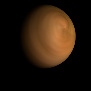 The artist's impression of HD 234344 b artist's rendition