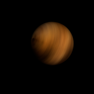 The artist's impression of HD 253662 b artist's rendition