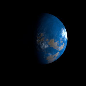 The artist's impression of HD 7449 Ad artist's rendition