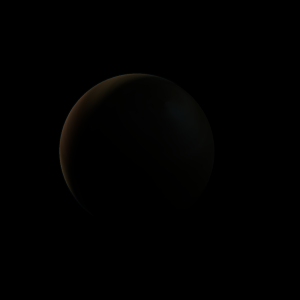 The artist's impression of HD 79555 (AB)b artist's rendition