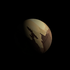 The artist's impression of HD 86081 Ab artist's rendition