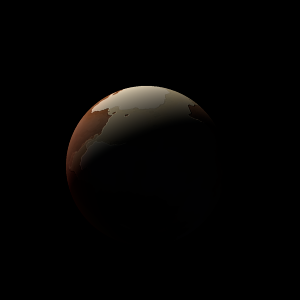 The artist's impression of HD 86264 Ab artist's rendition