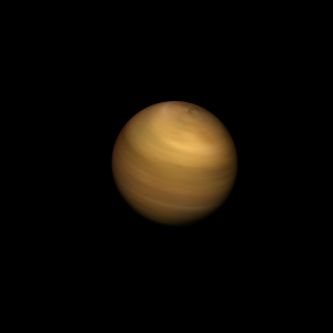 The artist's impression of HIP 105707 b artist's rendition